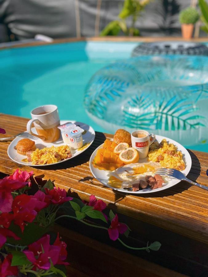 S'Cale Tropikal - Gite Cosy Avec Piscine Privee Petit-Canal エクステリア 写真